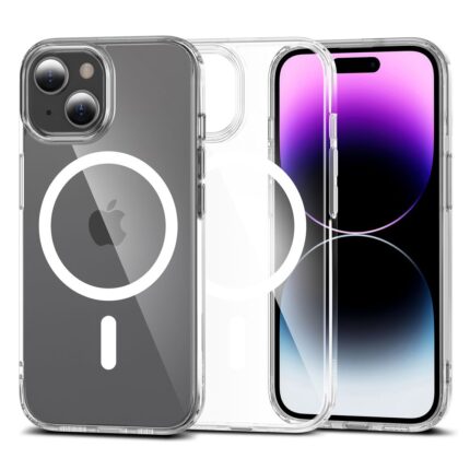 Калъф от Tech-Protect
 FlexAir Hybrid MagSafe iPhone 15
- Clear