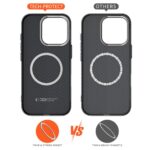 Калъф от Tech-Protect Ion
Carbon MagSafe Case for iPhone
 16 Pro Max - Black/Grey - Image 5