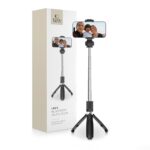 Селфи стик Tech-Protect L01S Bluetooth Selfie Stick with Tripod up to 70cm - Black