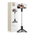 Селфи стик Tech-Protect L02S Bluetooth selfie stick with tripod up to 72cm - black