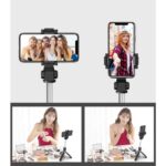 Селфи стик Tech-Protect L02S Bluetooth selfie stick with tripod up to 72cm - black - Image 7
