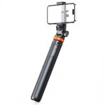 Селфи стик Tech-Protect L03S Bluetooth selfie stick with remote control, tripod up to 148cm and 180 head - white - Image 2