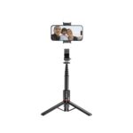 Селфи стик Tech-Protect L05S Bluetooth Selfie Stick with Tripod up to 105cm with LED Light - Black - Image 2