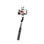Селфи стик Tech-Protect L05S Bluetooth Selfie Stick with Tripod up to 105cm with LED Light - Black - Image 3