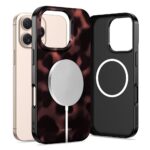 Калъф от Tech-Protect Lamano MagSafe case for iPhone 16 Pro - black and red - Image 2