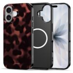 Калъф от Tech-Protect Lamano MagSafe case for iPhone 17 - black and red - Image 3