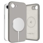 Калъф от Tech-
Protect Liquid Silicone MagSafe
 iPhone 16e Case - Gray
