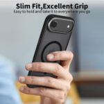 Калъф от Tech-Protect MagEdge MagSafe Case за iPhone 17 Air - Matte Black - Image 4
