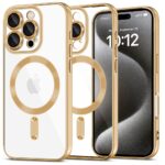 Калъф от Tech-
Protect MagFlex MagSafe iPhone
16 Pro Case - Gold