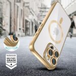 Калъф от Tech-
Protect MagFlex MagSafe iPhone
16 Pro Case - Gold - Image 4