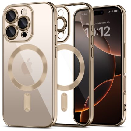 Калъф от Tech-Protect MagFlex MagSafe
Case за iPhone 16 Pro Max - Gold
