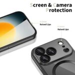 Калъф от Tech-Protect MagFlex MagSafe Case for iPhone 17 Pro - Clear Black - Image 3