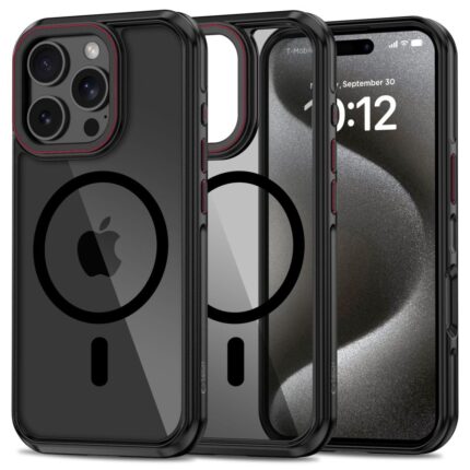 Калъф от Tech-
Protect MagHybrid MagSafe
 за iPhone 16 Pro Case - Black