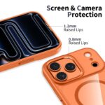 Калъф от Tech-Protect MagMat MagSafe Case for iPhone 17 Pro Max - Transparent Orange - Image 3