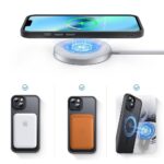 Калъф от Tech-Protect
 MagMat MagSafe за iPhone 14 Pro
Max Case - Clear Black - Image 4