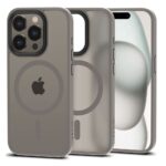 Калъф от Tech-
Protect MagMat MagSafe case за iPhone 15 Pro - titanium matte
