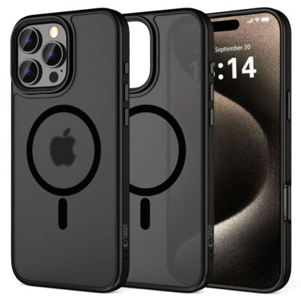 Калъф от Tech Protect за Apple iPhone 16 Pro Magmat Magsafe Matte Black