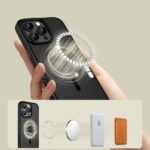 Калъф от Tech Protect за Apple iPhone 16 Pro Magmat Magsafe Matte Black - Image 3