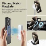 Калъф от Tech Protect за Apple iPhone 16 Pro Magmat Magsafe Matte Black - Image 4