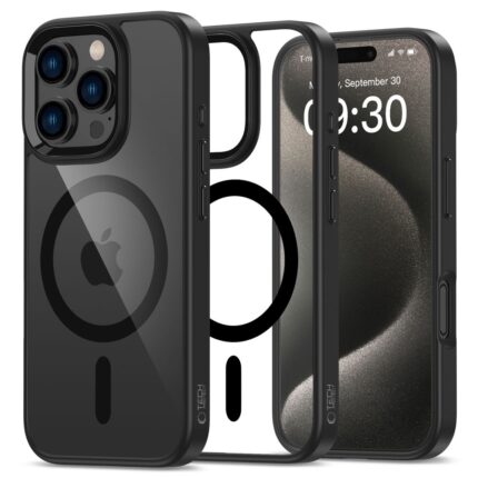 Калъф от Tech-
Protect MagMat MagSafe за iPhone
16 Pro Case - Clear
