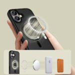 Калъф от Tech-Protect
 MagMat MagSafe iPhone 16  -
Black - Image 2