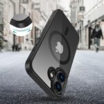 Калъф от Tech-Protect MagMat MagSafe iPhone 16 Case - Clear - Image 4