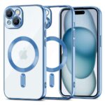 Калъф от Tech-Protect MagShine Line MagSafe case for iPhone 15 - blue