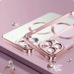 Калъф от Tech-Protect MagShine Line MagSafe case for iPhone 15 - blue - Image 2