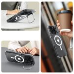 Калъф от Tech-Protect
MagStand MagSafe Case за Phone 16 Pro - Clear - Image 2