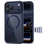 Калъф от Tech-Protect Magpeak Magsafe CC Case for iPhone 17 Pro Max - Clear Navy Blue