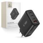 Зарядно Tech-
Protect NC100W-GAN
charger network GaN 3x
USB-C PD 100W / USB-A QC
3.0 - black