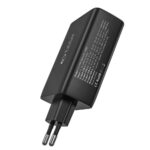 Зарядно Tech-
Protect NC100W-GAN
charger network GaN 3x
USB-C PD 100W / USB-A QC
3.0 - black - Image 3