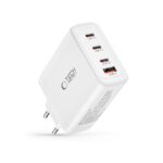 Зарядно Tech-
Protect NC100W-GAN
charger GaN 3x USB-C PD
100W / USB-A QC 3.0 -
white - Image 6