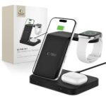 Зарядна станция от Tech-Protect QI15W-A37 3in1 Induction Wireless Charger 15W - Black