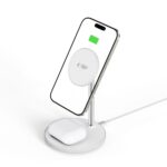 Зарядна станция Tech-Protect QI15W-A39 2in1 MagSafe Charging Station - Black - Image 2
