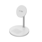 Зарядна станция Tech-Protect QI15W-A39 2in1 MagSafe Charging Station - Black - Image 3