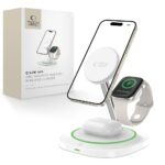 Заря Tech-Protect QI15W-A46 3in1 Magnetic MagSafe Inductive Charger - Whiteдна станция
