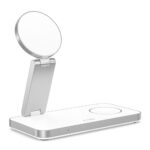 Зарядна станция Tech-Protect QI15W-A47 MagSafe 3in1 Inductive Charger + USB-C Cable - White - Image 4