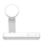 Зарядна станция Tech-Protect QI15W-A47 MagSafe 3in1 Inductive Charger + USB-C Cable - White - Image 5