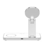 Зарядна станция Tech-Protect QI15W-A47 MagSafe 3in1 Inductive Charger + USB-C Cable - White - Image 6