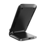 Безжично зарядно от Tech-Protect QI15W-S2 inductive charger 15W in the form of a stand - black - Image 2