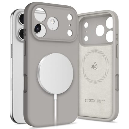 Калъф от Tech-Protect Silicone MagSafe Case за iPhone 17 Pro - Gray