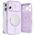 Калъф от Tech-Protect Silicone MagSafe Case за  iPhone 17 Pro - Purple