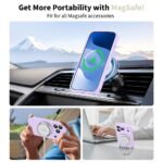 Калъф от Tech-Protect Silicone MagSafe Case за  iPhone 17 Pro - Purple - Image 5