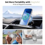 Калъф от Tech-Protect Silicone MagSafe Case за iPhone 17 Pro Max - Gray - Image 5