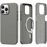 Калъф от Tech-Protect
 Silicone MagSafe iPhone 16 Pro
Case - Gray