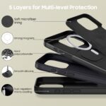 Калъф от Tech-Protect
 Silicone MagSafe за iPhone 16 Pro
 - Black - Image 3