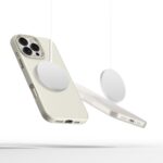 Калъф от Tech-Protect Silicone PU MagSafe
 за iPhone 16 Pro Case - Beige - Image 2