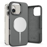 Калъф от Tech-
Protect Silicone PU MagSafe
 iPhone 16 Pro Case - Gray