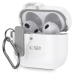 Калъф от Tech-
Protect Slim Hook Case за 
AirPods 4 - White